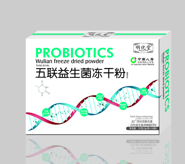 明優(yōu)堂五聯(lián)益生菌凍干粉(新包裝)