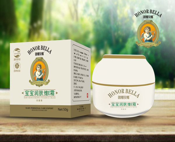 歐娜貝娜寶寶潤(rùn)膚維E霜