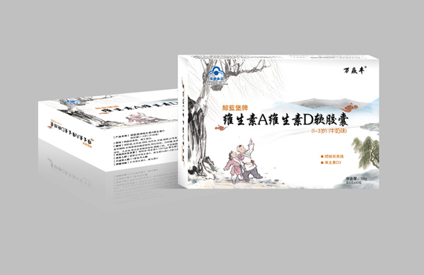 萬(wàn)焱豐鯨藍(lán)堡牌維生素A維生素D軟膠囊1