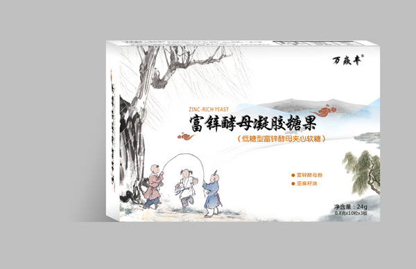 萬(wàn)焱豐富鋅酵母凝膠糖果