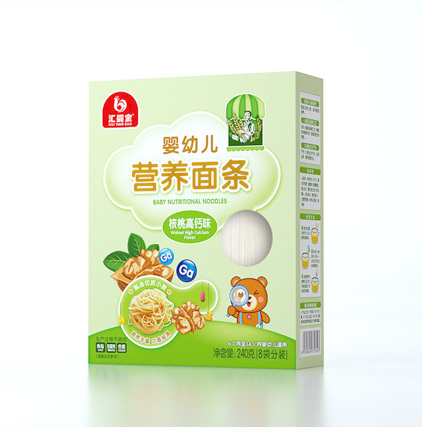 匯嬰寶嬰幼兒營養(yǎng)面條-核桃高鈣味