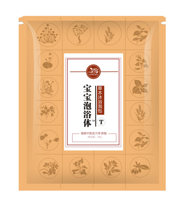 艾裕寶寶泡浴體草本沐浴泡包-體內袋-