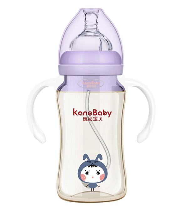 康尼寶貝PPSU奶瓶8037-紫色