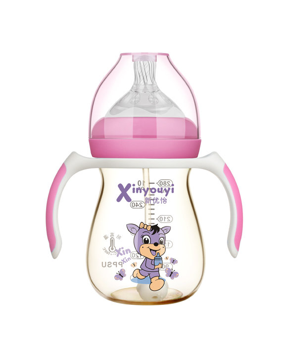 新優(yōu)怡PPSU奶瓶1219 粉色