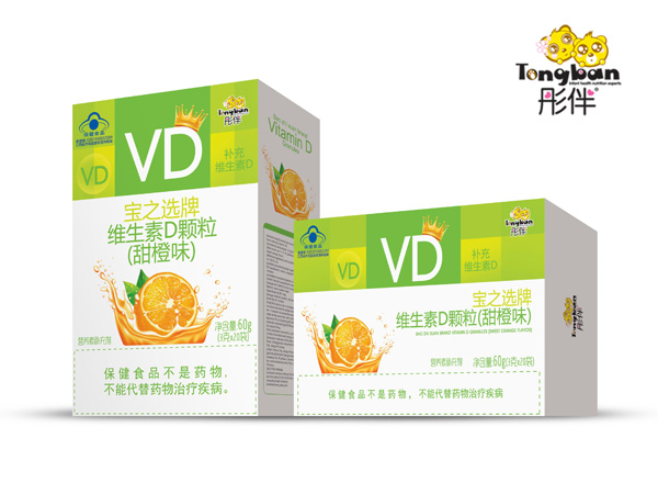彤伴寶之選牌維生素D顆粒(甜橙味)