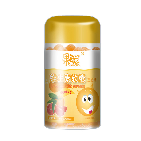 果聰維生素軟糖香橙味100g