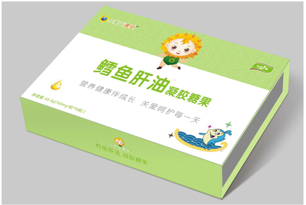 小葵花課堂鱈魚肝油凝膠糖果