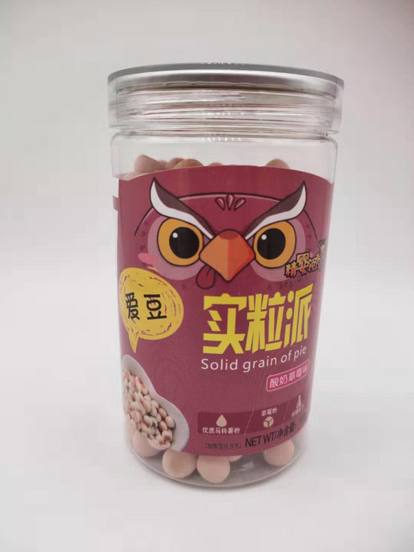 精嬰領(lǐng)秀愛豆實粒派酸奶草莓味