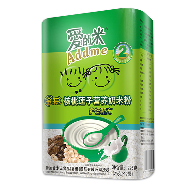 愛的米嬰幼兒核桃蓮子奶米粉 225g