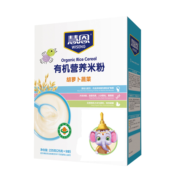 慧恩有機(jī)胡蘿卜蔬菜營(yíng)養(yǎng)米粉