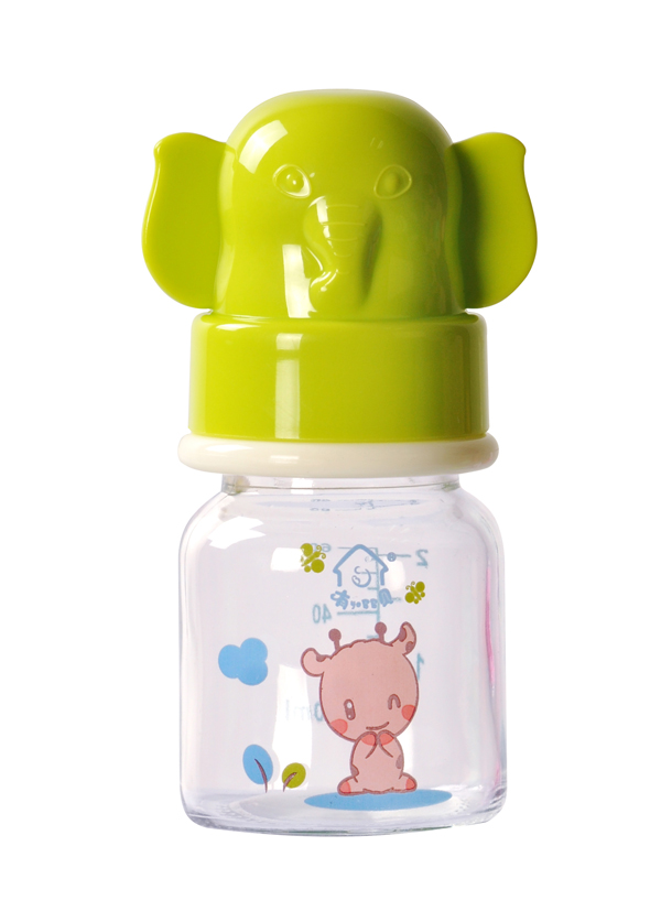 有貝玻璃奶瓶4061 綠色
