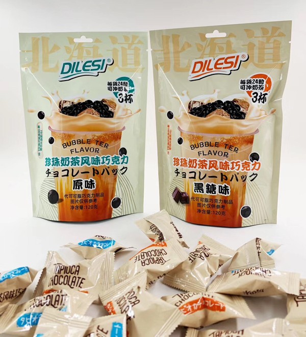 迪樂(lè)斯 珍珠奶茶風(fēng)味巧克力