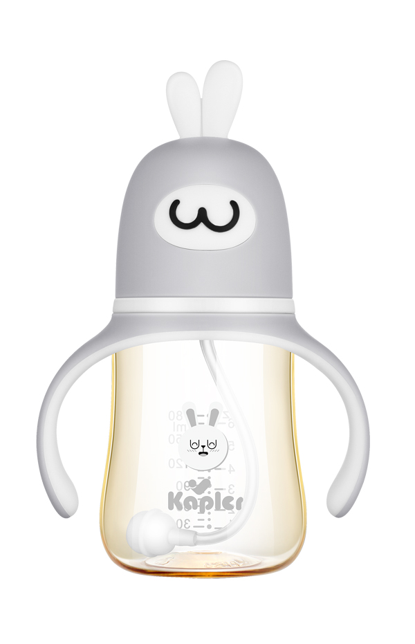 康喂兒趣萌兔PPSU 寬口奶瓶180ML 灰色.jpg 康喂兒趣萌兔PPSU 寬口奶瓶180ML 灰色.jpg