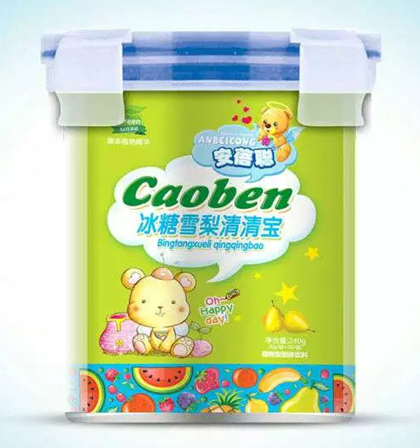 安蓓聰冰糖雪梨清清寶 樂(lè)扣裝