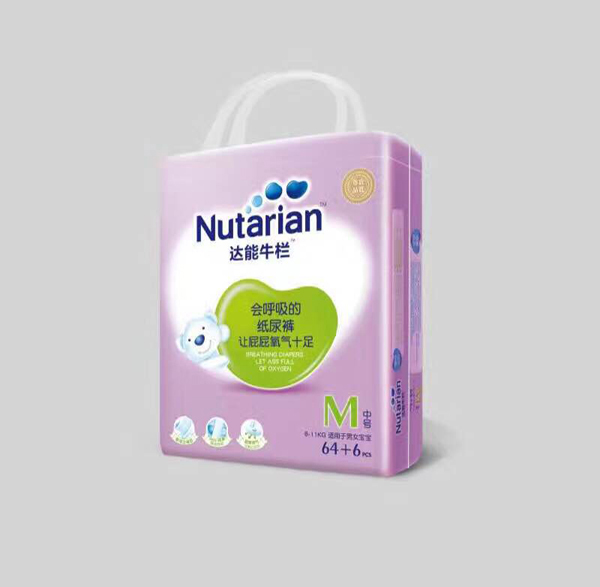 達(dá)能牛欄紙尿褲M號