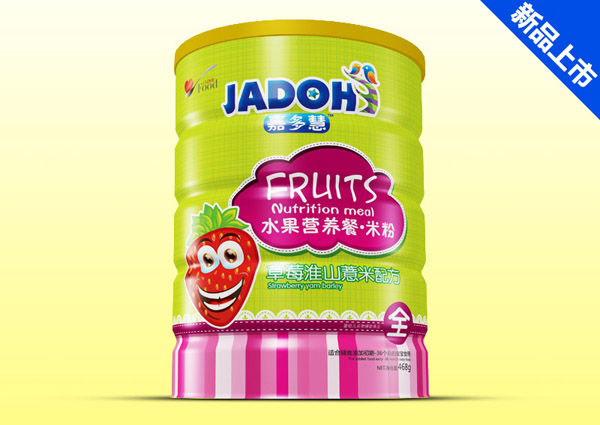 嘉多慧草莓淮山薏米-水果營養(yǎng)餐米粉