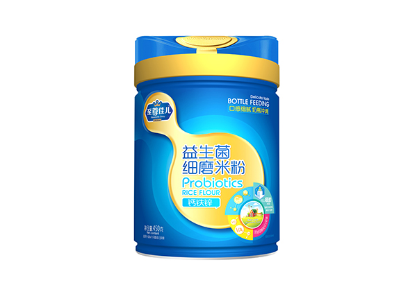 至尊佳兒益生菌細(xì)磨米粉聽裝 鈣鐵鋅