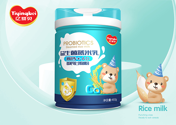 億嬰貝益生菌蒸米乳 高鈣+AD