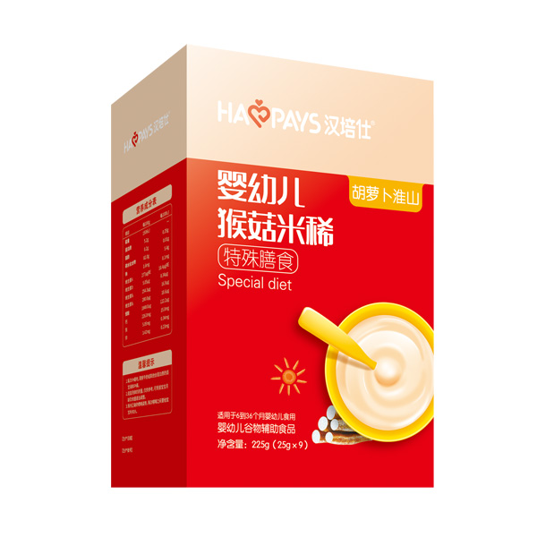 漢培仕猴菇米稀-胡蘿卜淮山