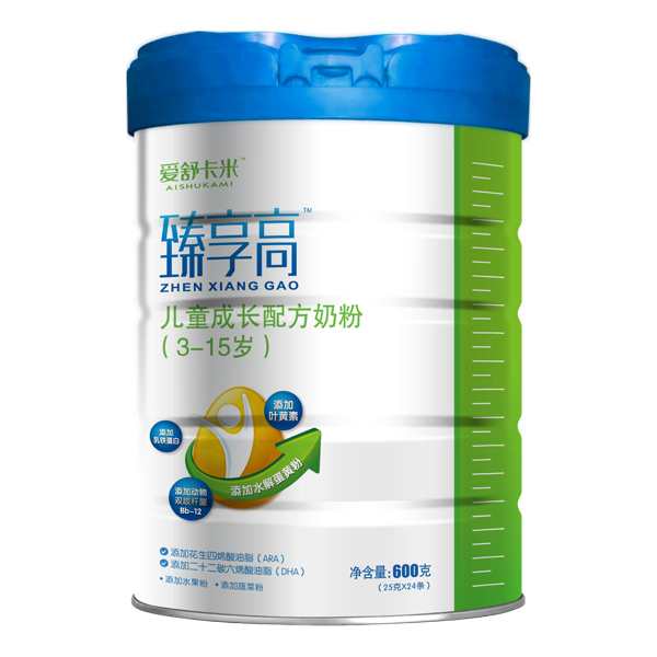愛舒卡米臻享高兒童成長配方奶粉(3-15歲)