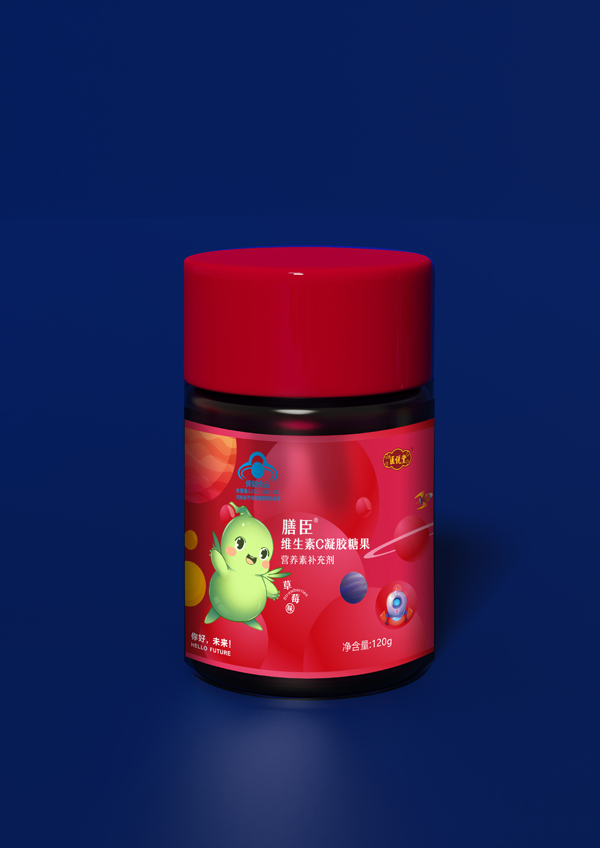 醫(yī)說(shuō)堂膳臣維生素C凝膠糖果 120克