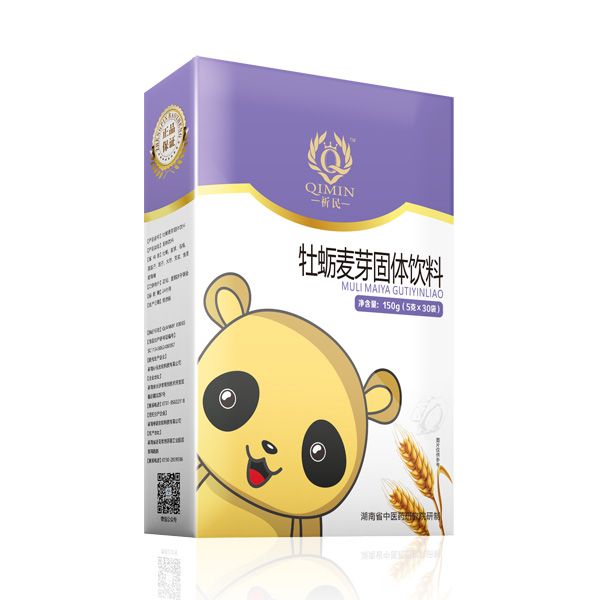 祈民牡蠣麥芽固體飲料
