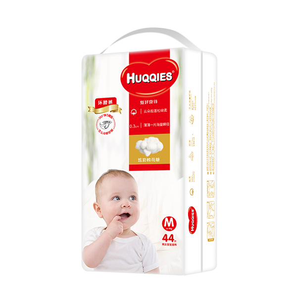 HUQQIES棉花糖系列環(huán)腰褲M