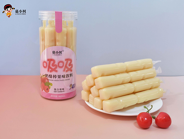 慈小貝吸吸奶酪棒果味飲料