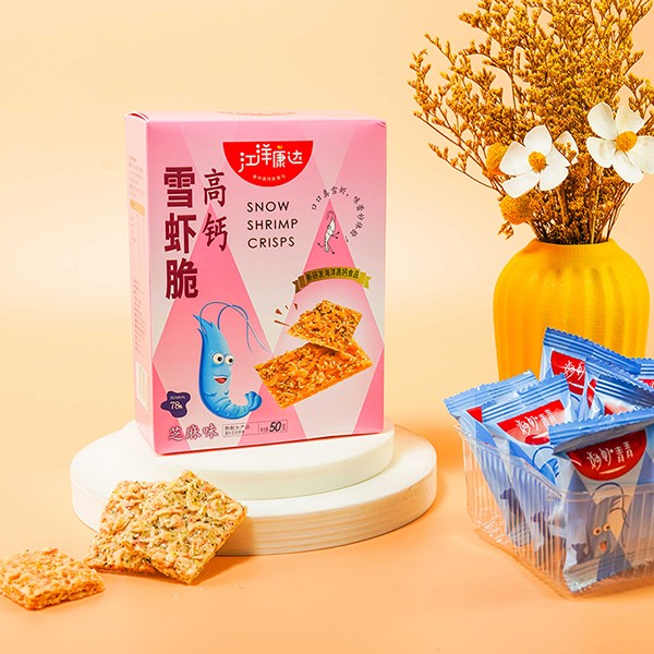 江洋康達高鈣雪蝦脆 芝麻味詳情3
