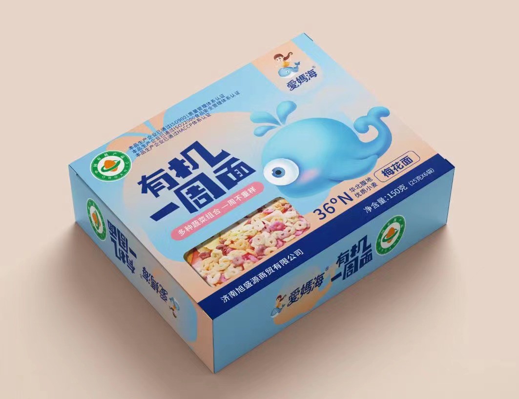 愛媽海有機一周面-梅花面