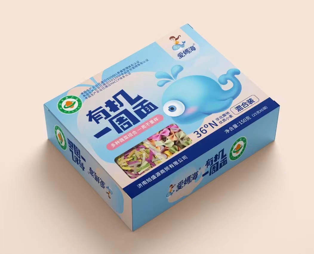 愛媽海有機一周面-混合裝