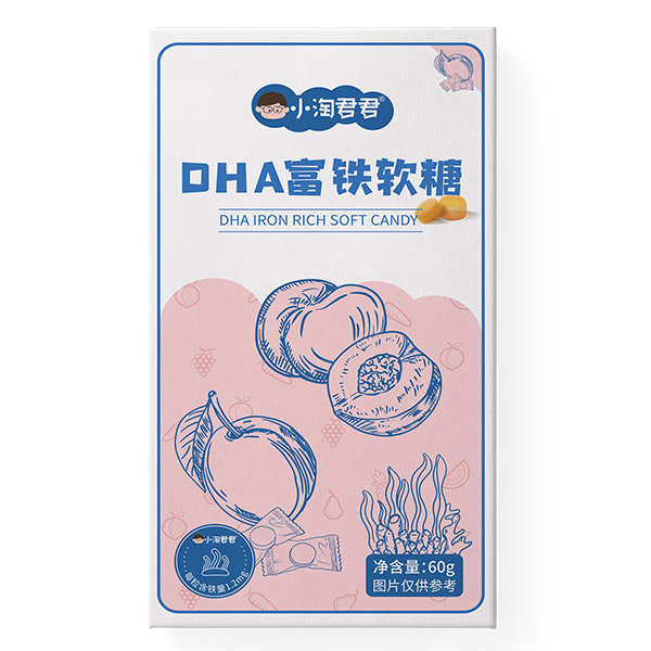 小淘君君DHA富鐵軟糖