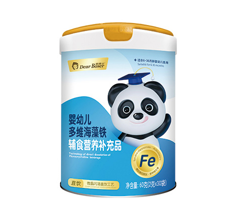 親博士嬰幼兒多維海藻鐵輔食營養(yǎng)補(bǔ)充品60g