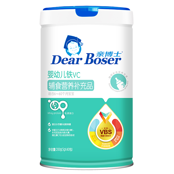 親博士嬰幼兒鐵VC輔食營養(yǎng)補(bǔ)充品200g