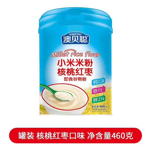 澳貝聰小米米粉 核桃紅棗