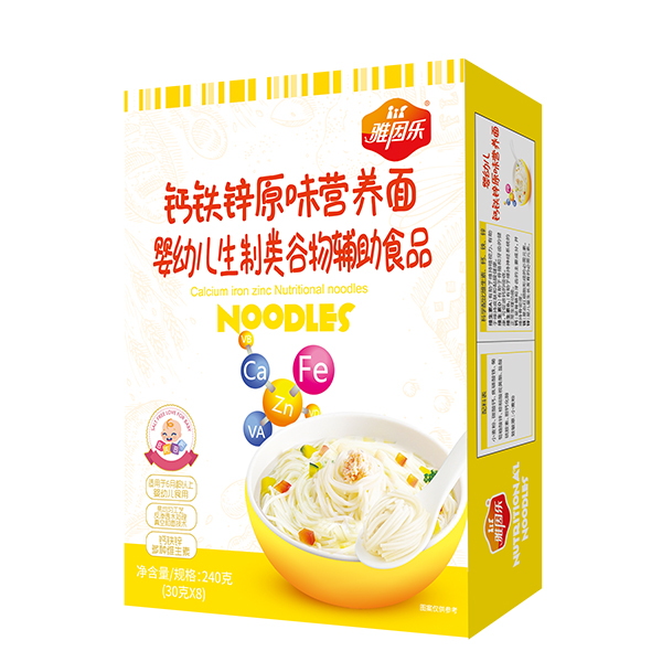 雅因樂鈣鐵鋅原味營養(yǎng)面