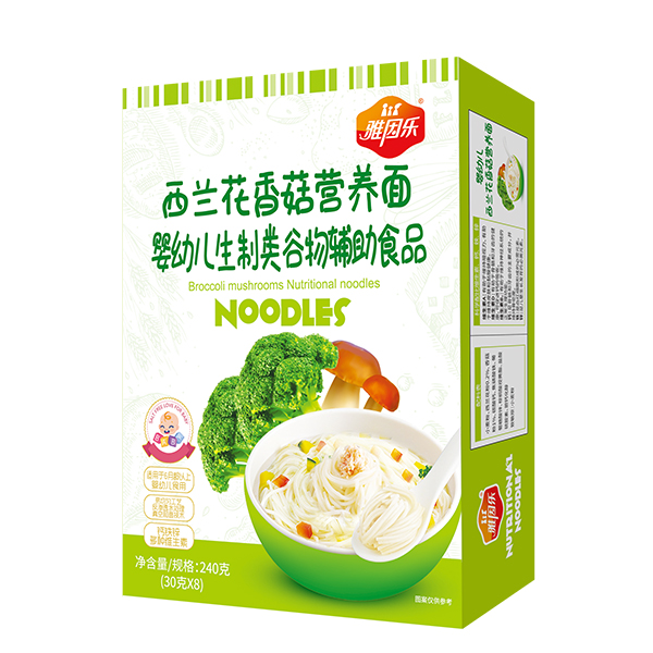 雅因樂西蘭花香菇營養(yǎng)面