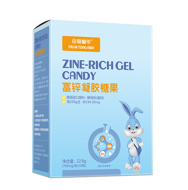 母愛童年富鋅凝膠糖果