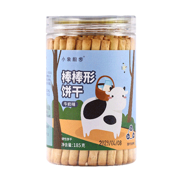 小象散步棒棒形餅干-牛奶味