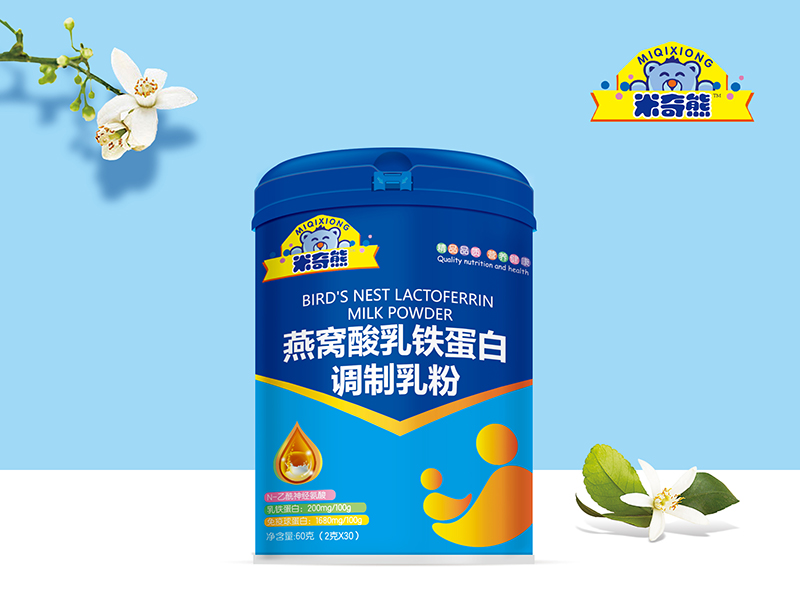 米奇熊燕窩酸乳鐵蛋白調(diào)制乳粉