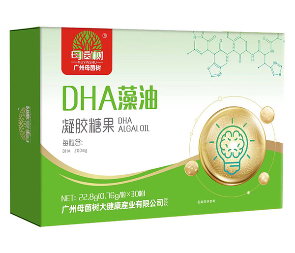 母茵樹DHA藻油凝膠糖果