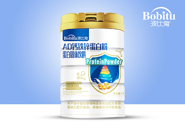 波比兔AD鈣鐵鋅蛋白粉