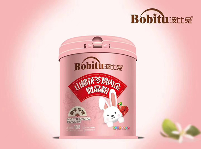 波比兔山楂茯苓雞內(nèi)金微晶粉