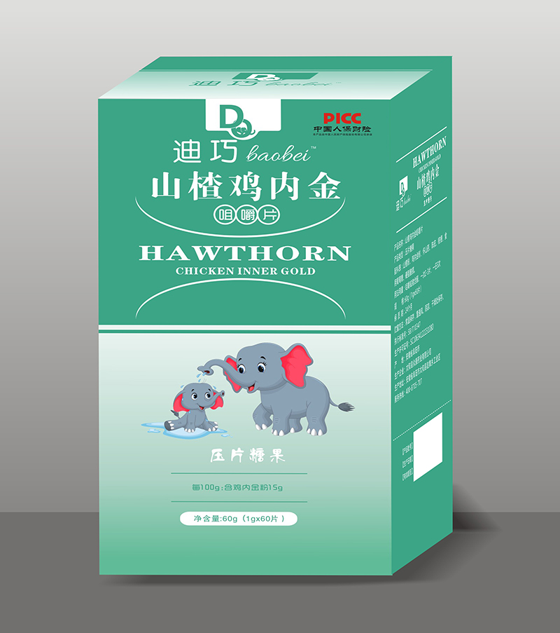 迪巧baobei山楂雞內(nèi)金咀嚼片