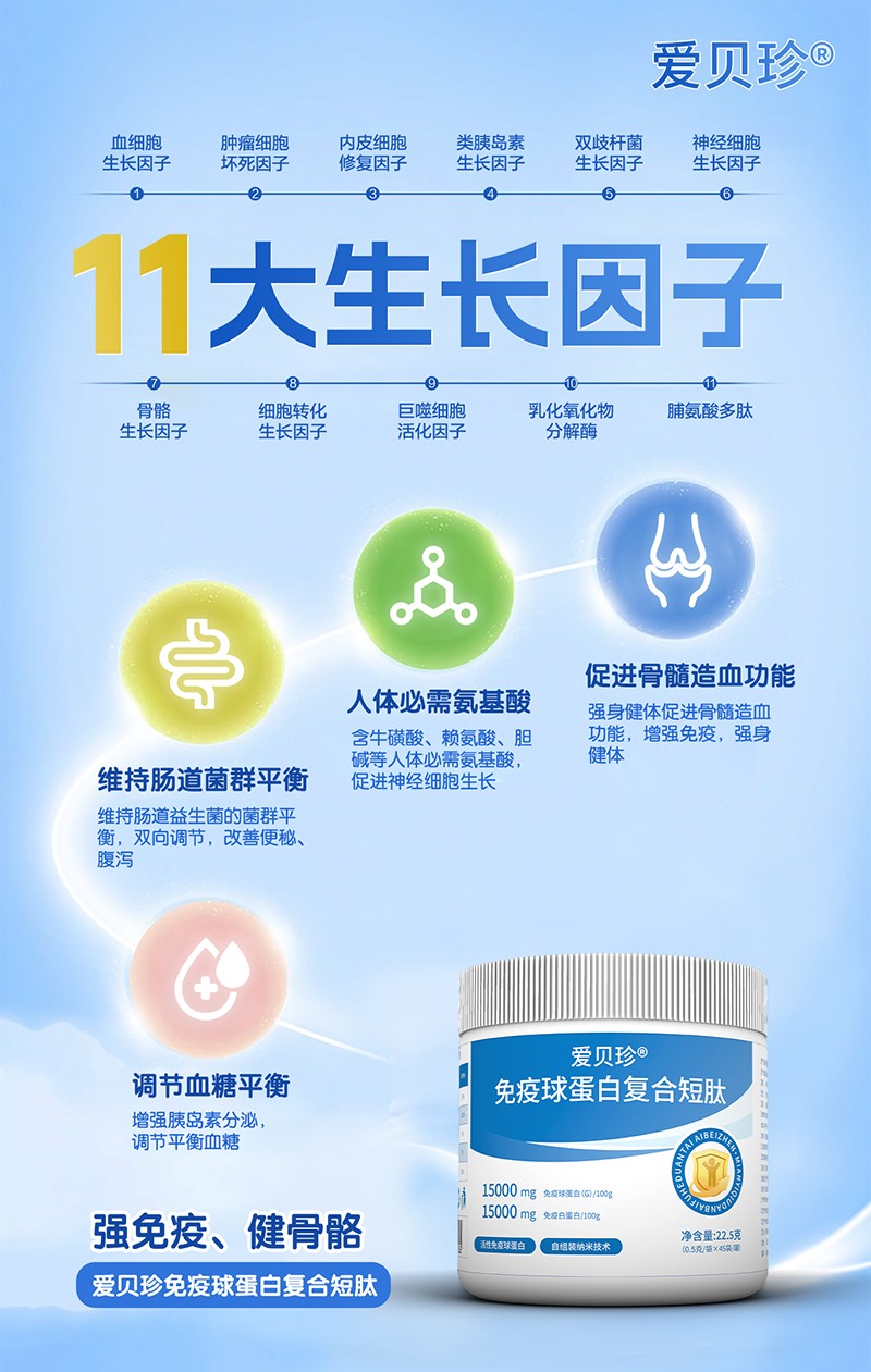 愛(ài)貝珍免疫球蛋白復(fù)合短肽6