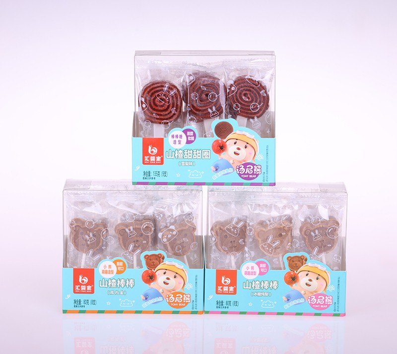 匯嬰寶小熊萌趣造型山楂棒棒-冰糖燉梨