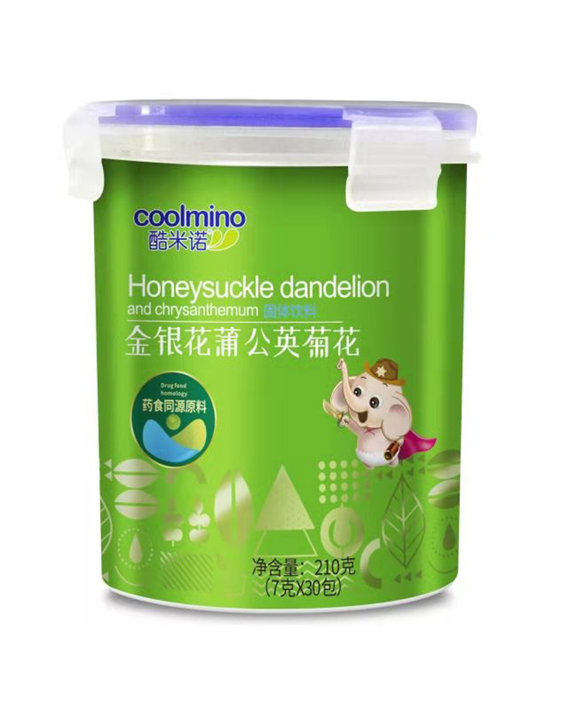 酷米諾金銀花蒲公英菊花固體飲料210克.jpg 酷米諾金銀花蒲公英菊花固體飲料210克.jpg