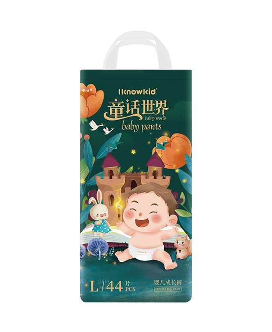 我懂寶寶童話世界成長褲L
