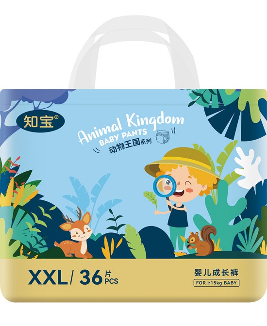我懂寶寶動(dòng)物王國(guó)成長(zhǎng)褲XXL