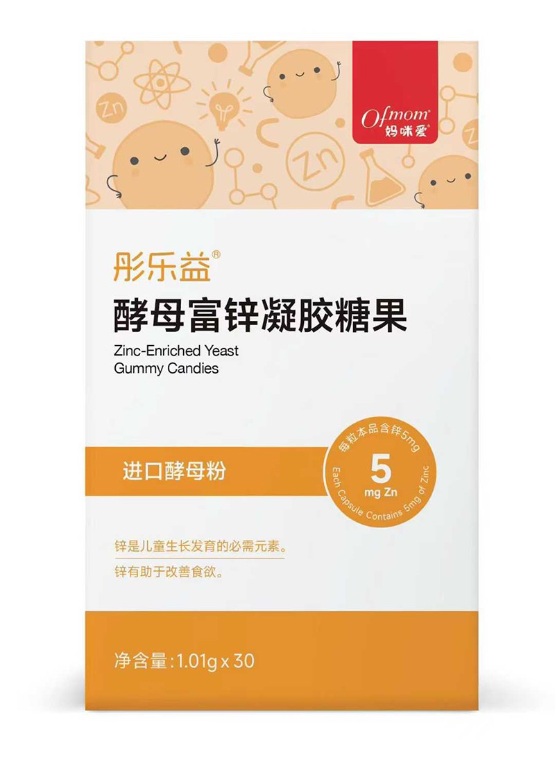 媽咪愛(ài)彤樂(lè)益酵母富鋅凝膠糖果